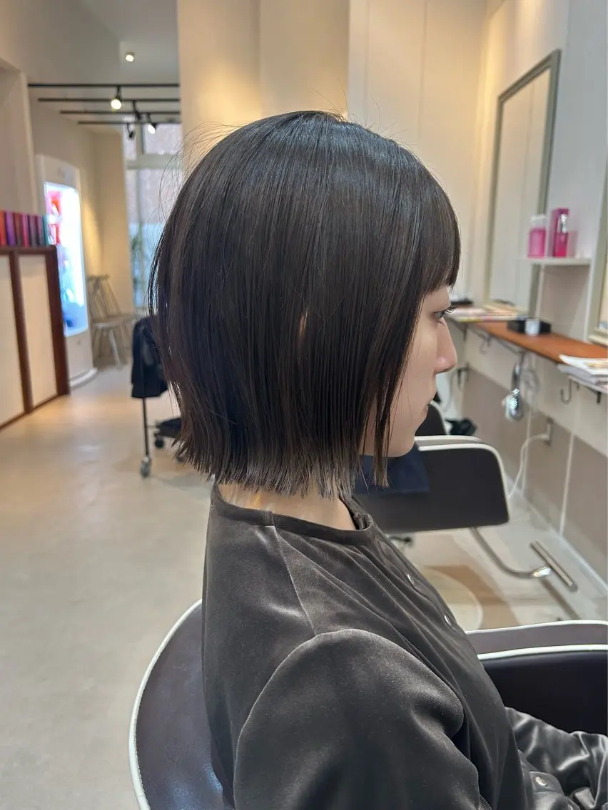 【梅雨対策◎】前髪ストレート+前髪カット+AujuaTRの写真