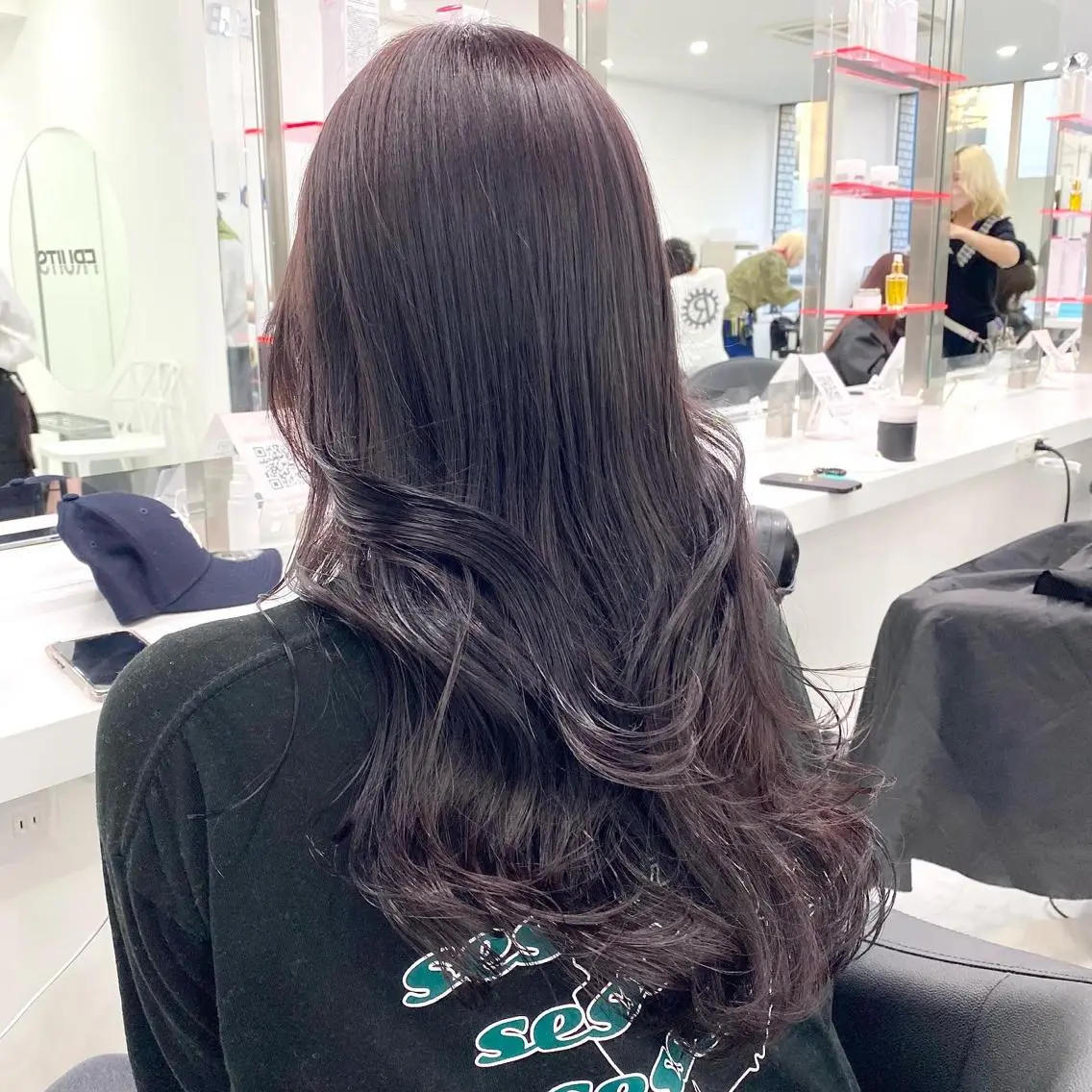 ロング カラー ヘアアレンジ ブリーチなしトレンド SHUSAKUのヘアスタイル