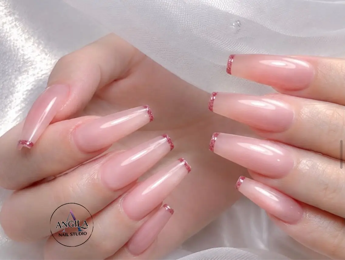 ネイル ANGILA ネイル¨̮S*Y*Kのネイルデザイン