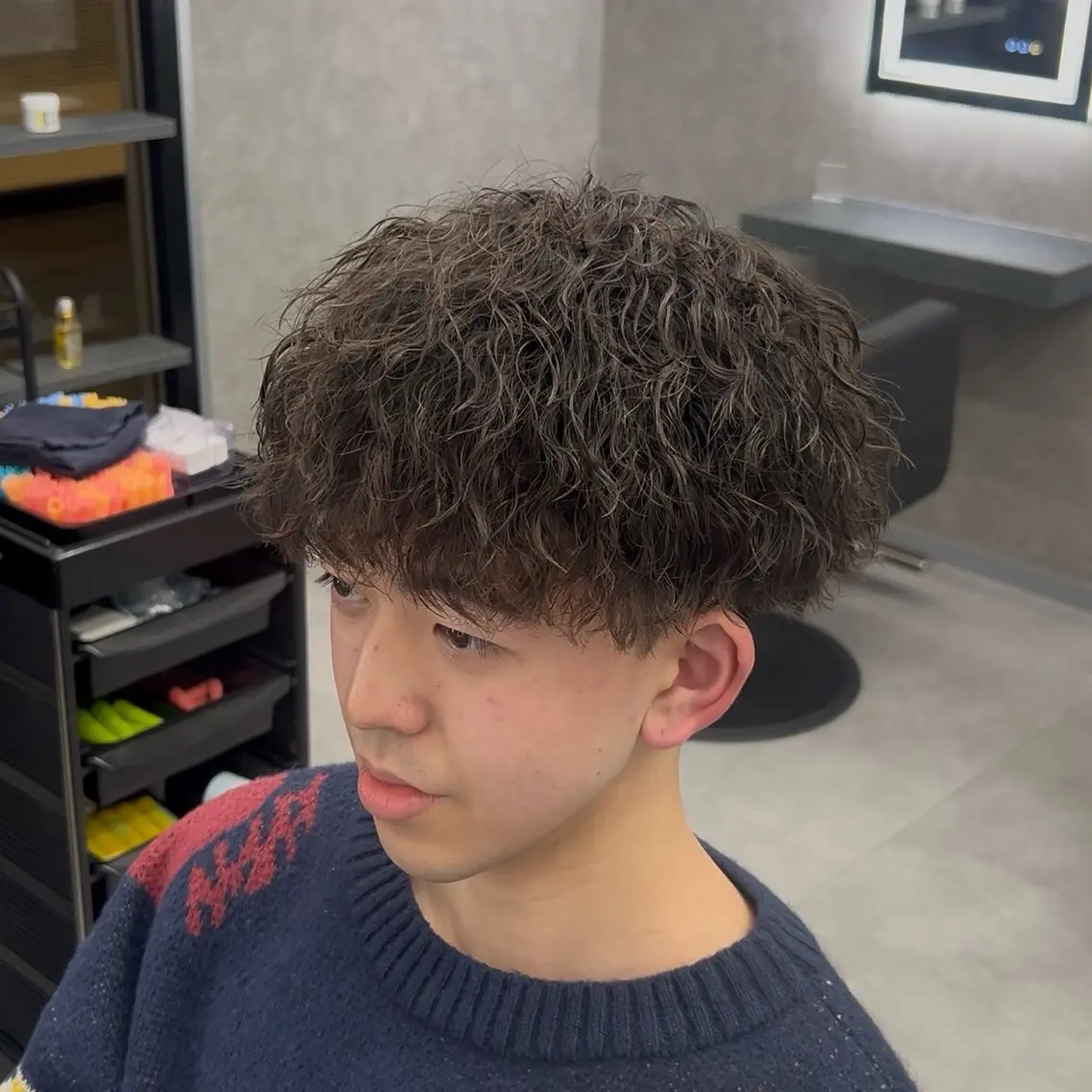 パーマ メンズ メンズパーマ ツイストスパイラルパーマ スパイラルパーマ カット パーマ 【札幌メンズ特化】 つばさ🔥のヘアスタイル