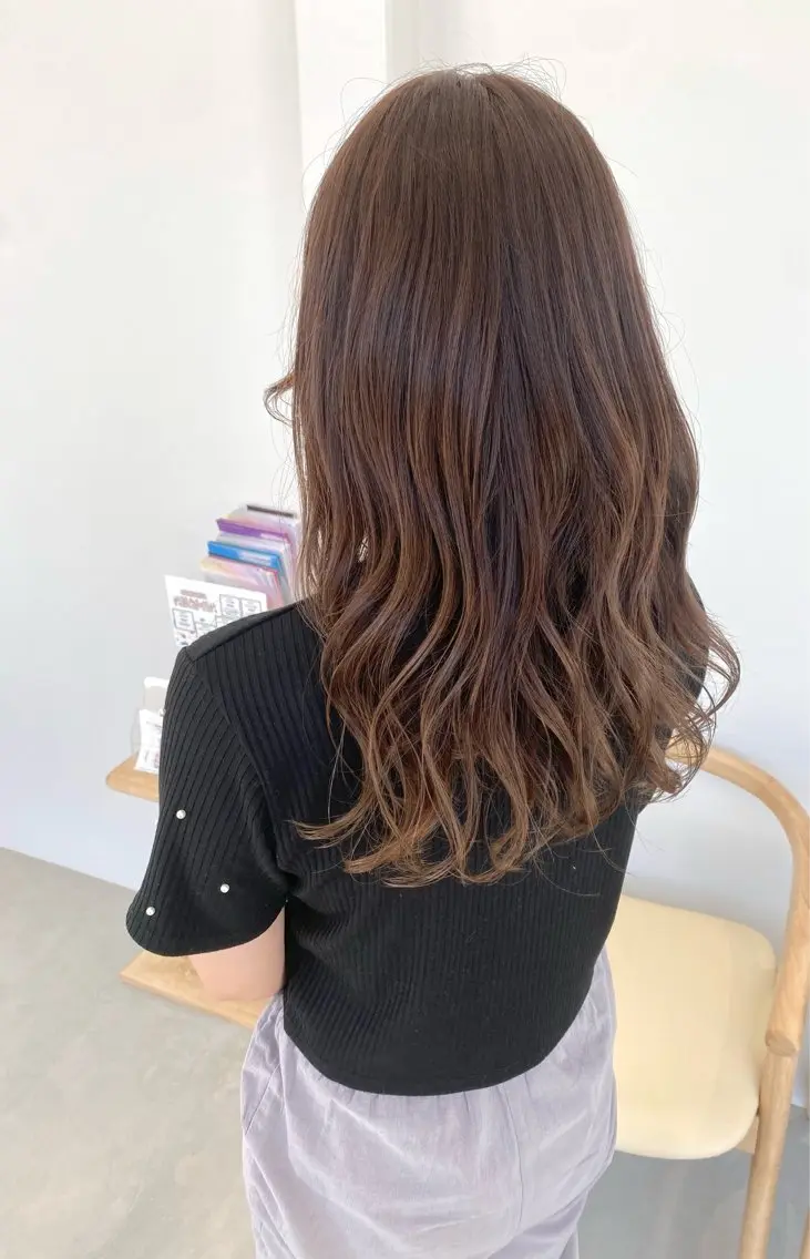 ロング 川合 勇気のヘアスタイル