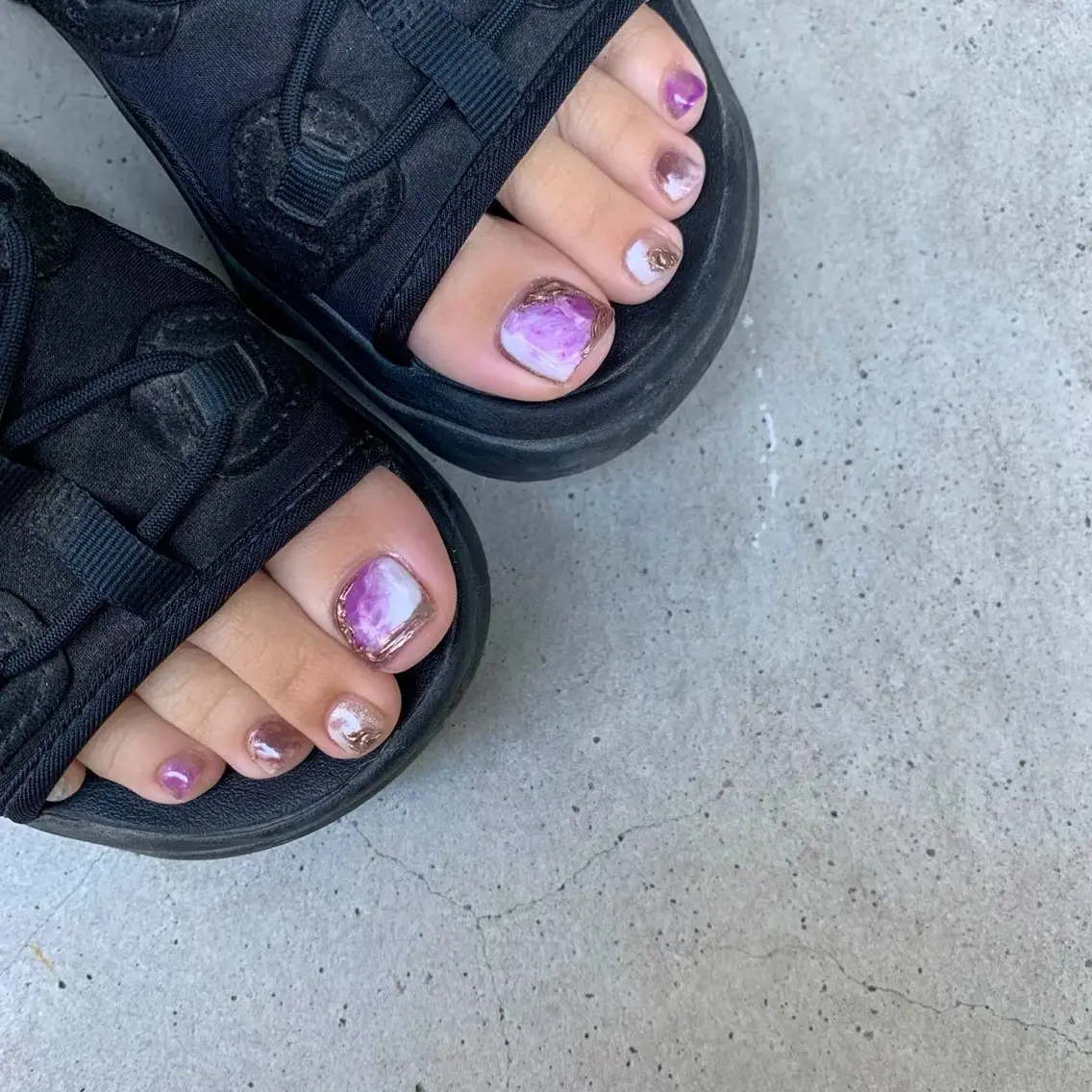 ネイル フットネイル riri. nail salonのネイルデザイン