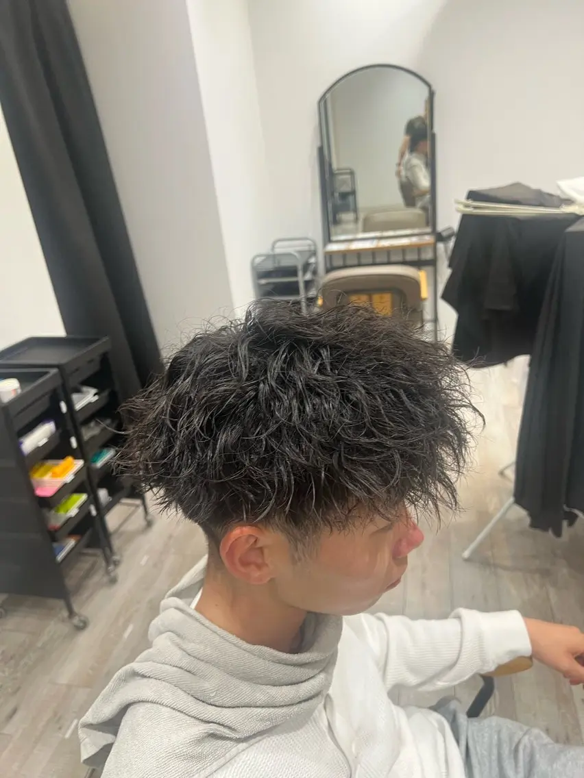 メンズ 坂口 宗のヘアスタイル