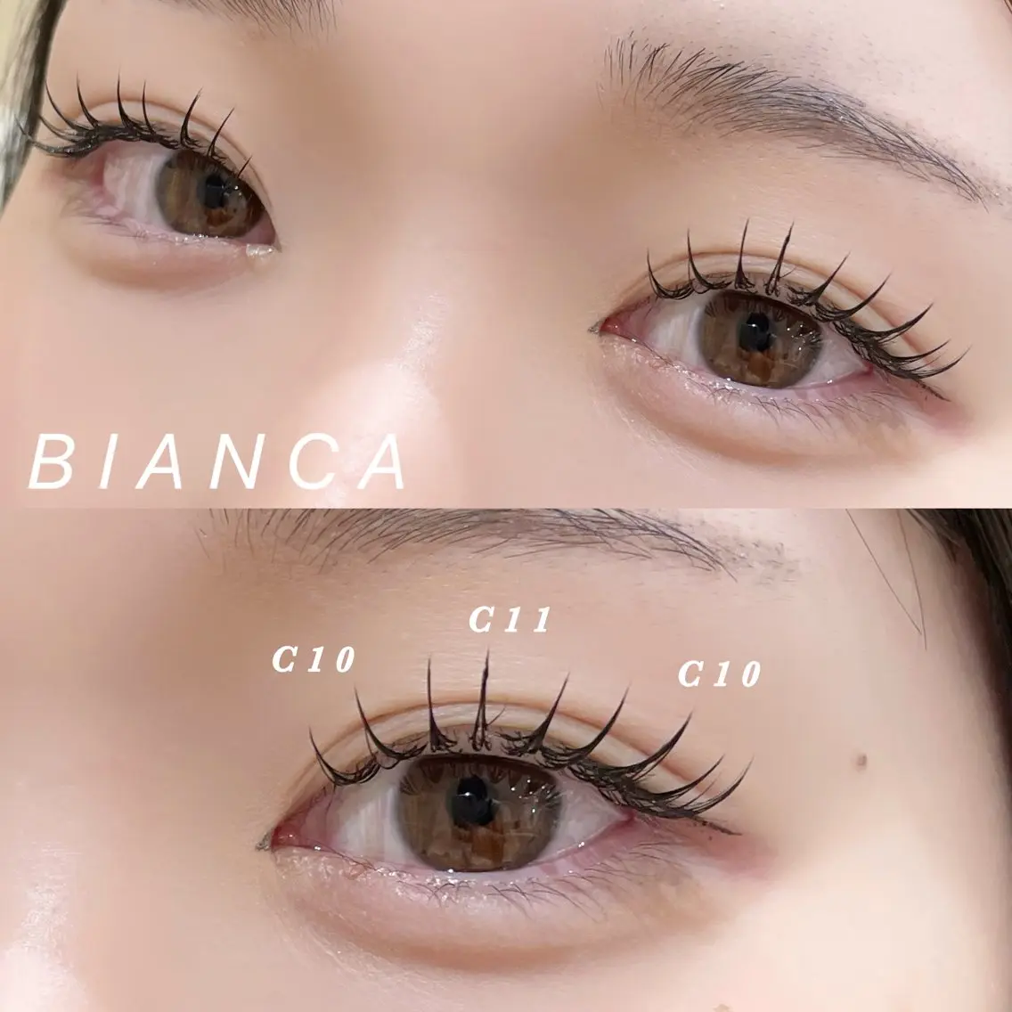 マツエク・マツパ マツエク Bianca浦和西口 Akagashiraのマツエク・マツパデザイン