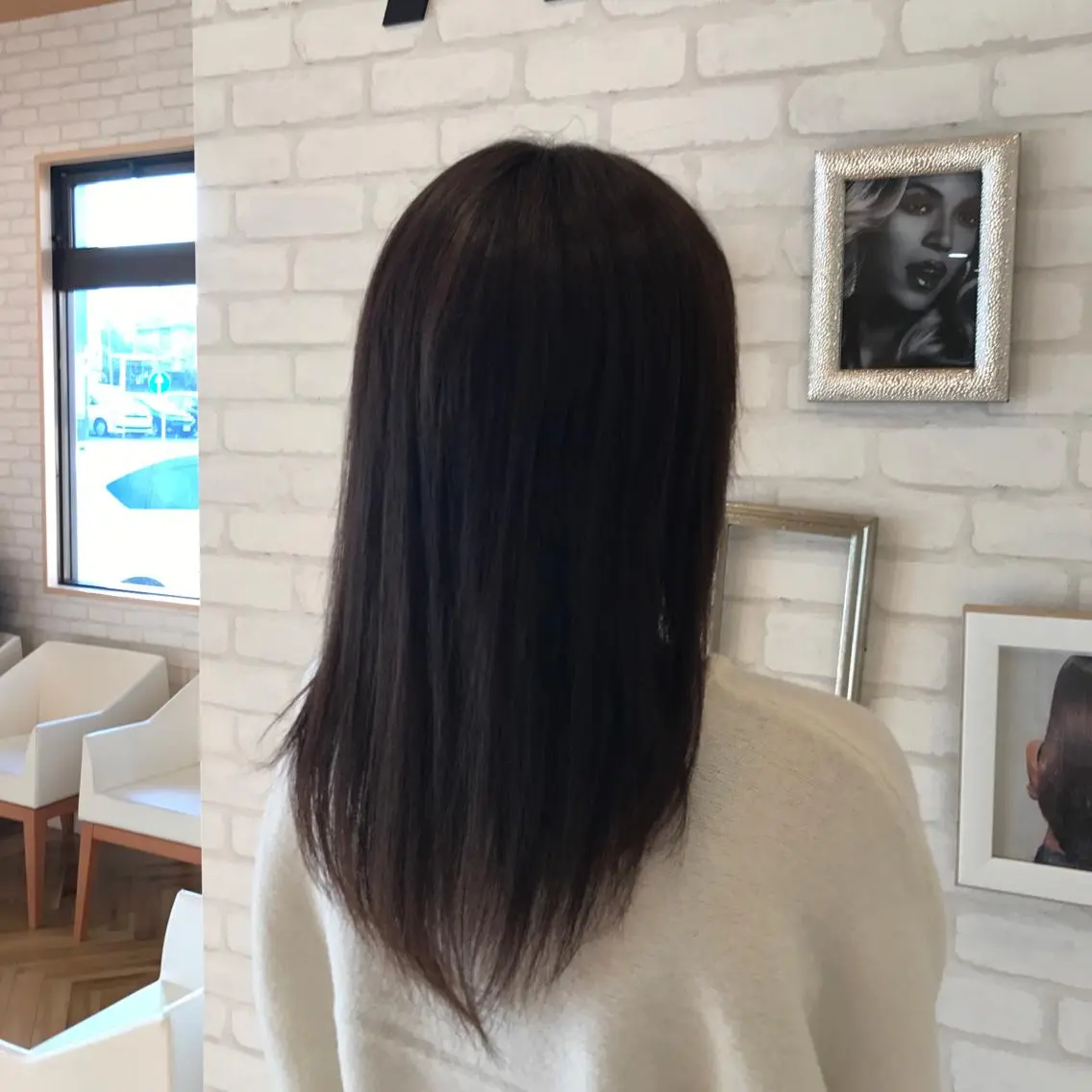 ロング カラー ベージュカラー 【髪質改善】 夏目結以のヘアスタイル