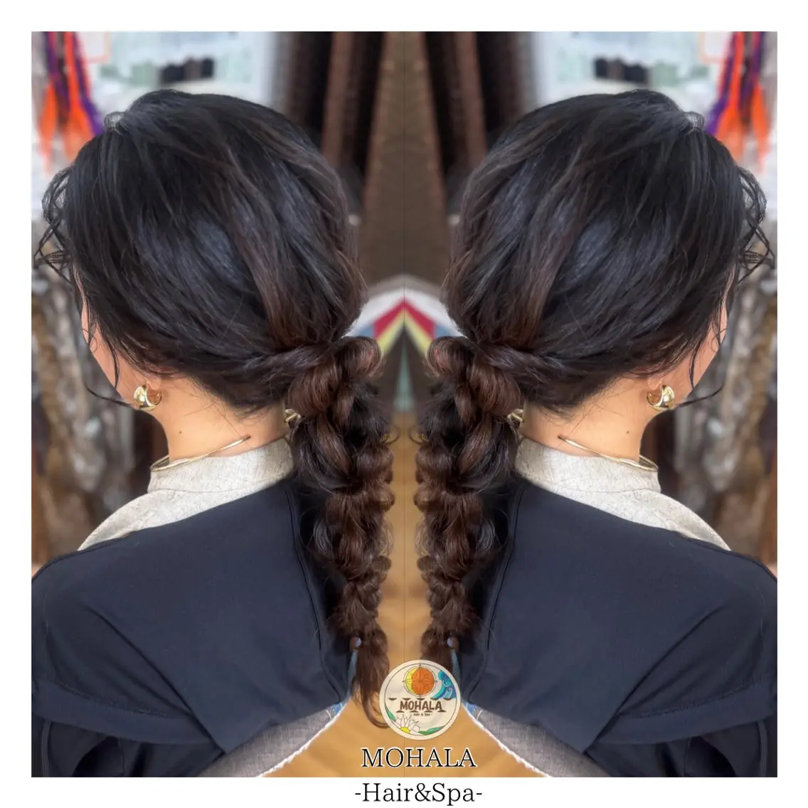 ロング ヘアアレンジ ヘアセット Yamauchi natsumiのヘアスタイル