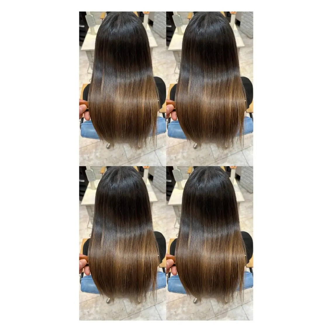 ロング カラー カット ヘアカラー トリートメント 店長✨レイヤー✖️ 髪質改善✖️韓国ヘアのヘアスタイル