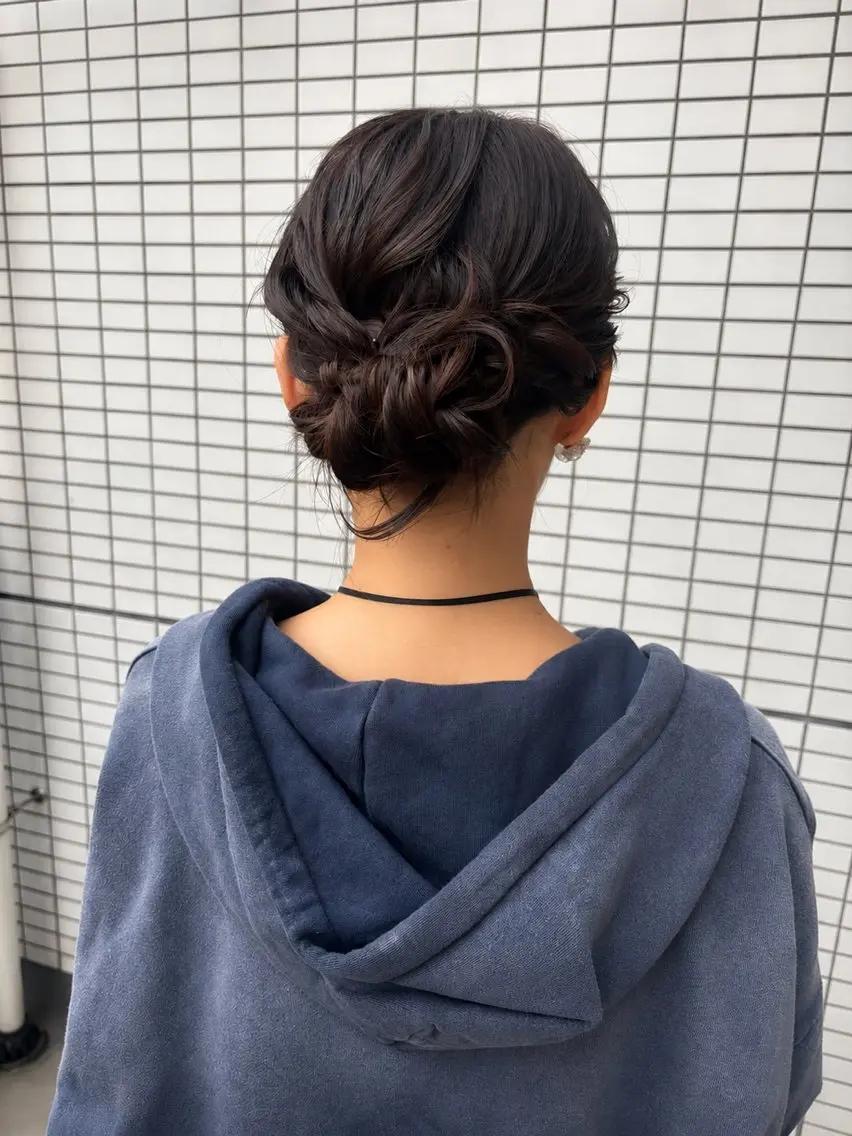 セミロング ヘアセット ブリーチ透明感カラー /レイヤー👗しずかのヘアスタイル