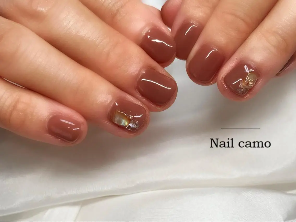 ネイル シンプルネイル 🌟Nail camo🌟のネイルデザイン