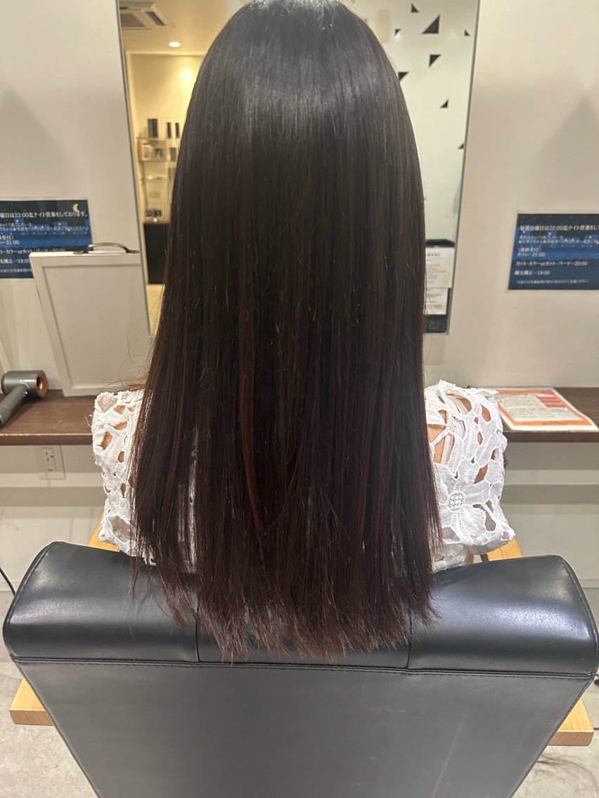 ロング 江川 輝星のヘアスタイル