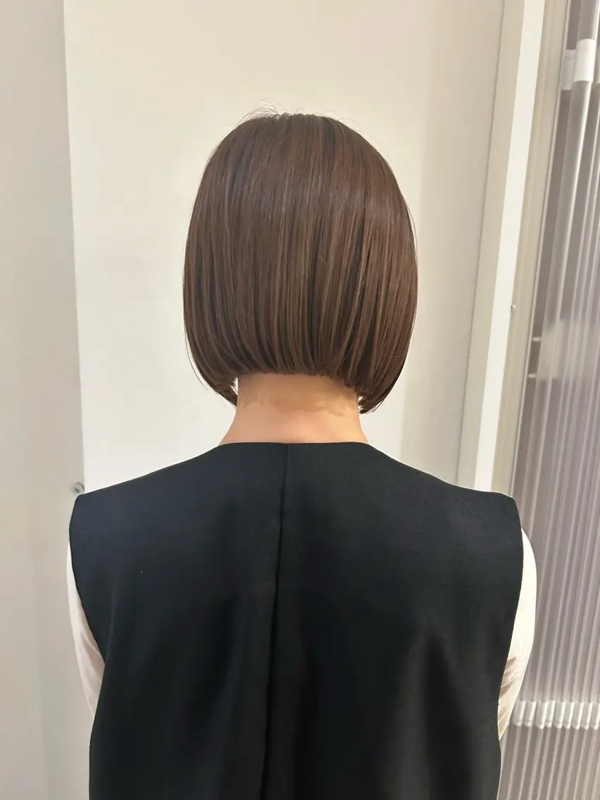 ショート ボブ 、 、のヘアスタイル