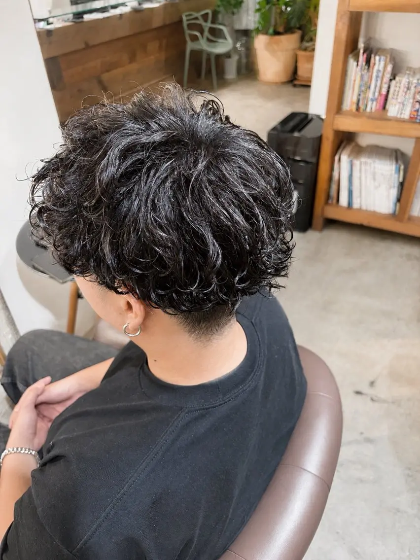 パーマ メンズ メンズパーマ パーマ 🌀メンズパーマ🌀 平川海夢のヘアスタイル