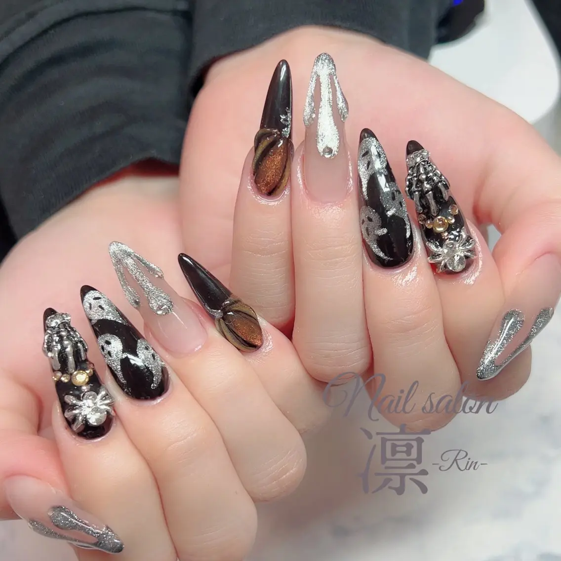 ネイル スカルプネイル private salon凛のネイルデザイン