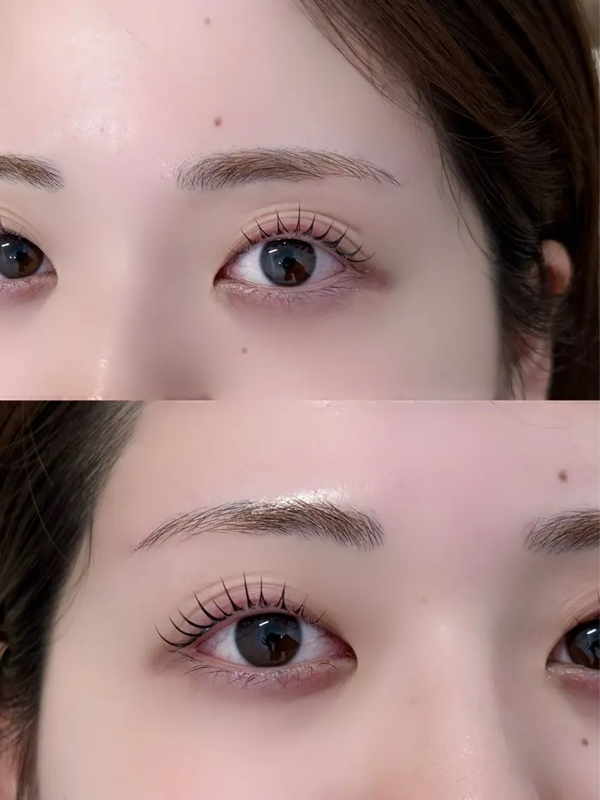 マツエク・マツパ マツパ THE BALM🤍 YUIのマツエク・マツパデザイン
