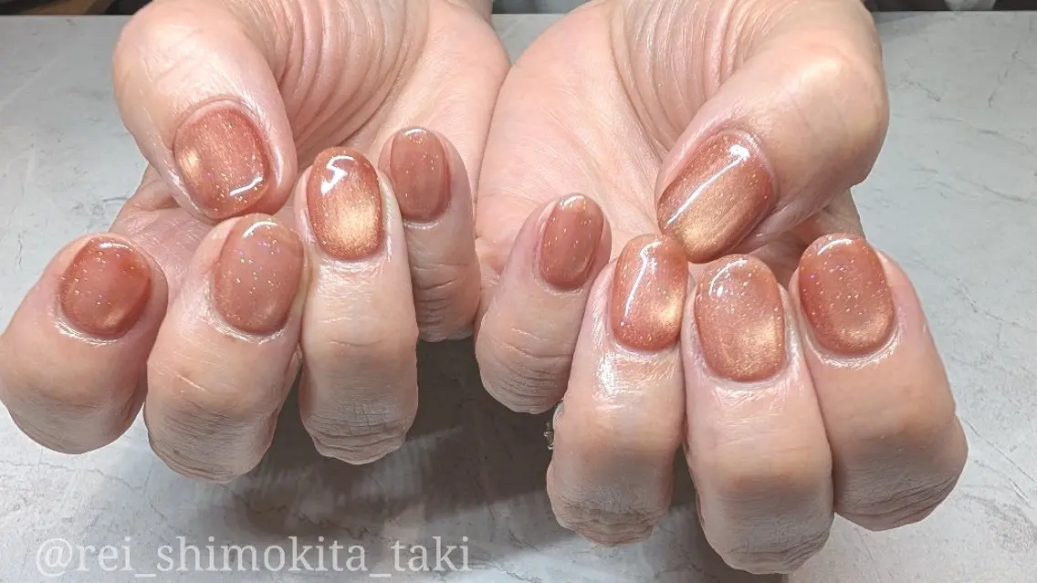 ネイル マグネットネイル REI  SHIMOKITAのネイルデザイン