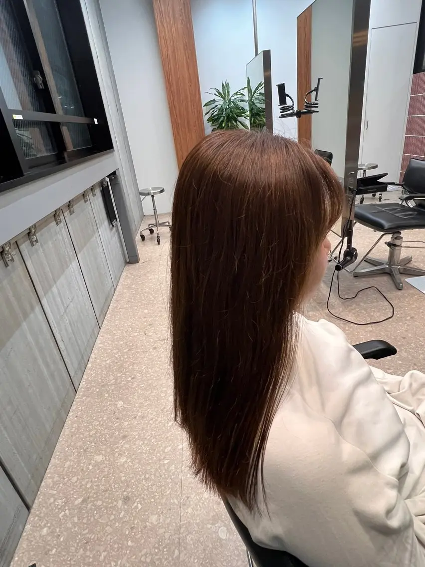 カラー ブラウンカラー 透明感カラー ヘアカラー elima. 池田紗矢香💝のヘアスタイル