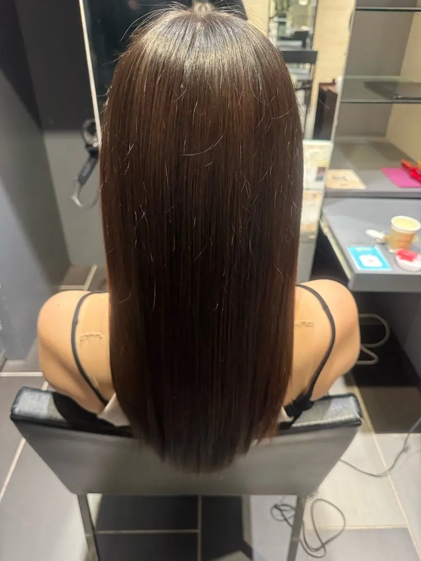 ロング トリートメント 続橋 空良のヘアスタイル
