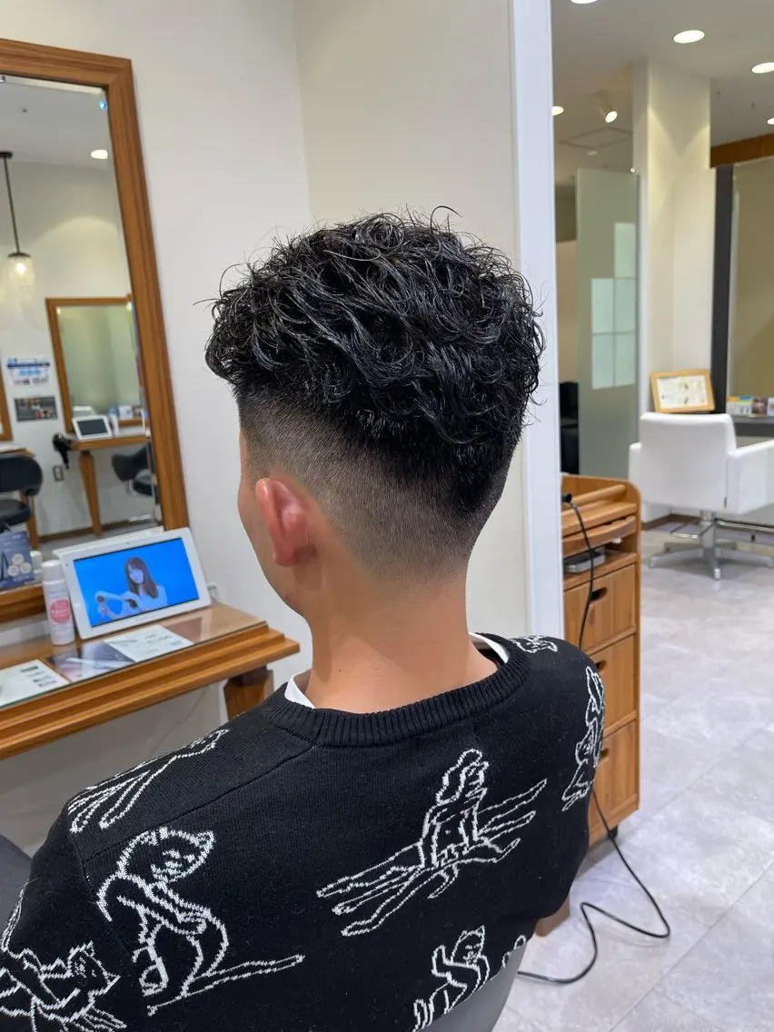 ショート パーマ メンズ ✂︎髪質改善・ Yuitoのヘアスタイル