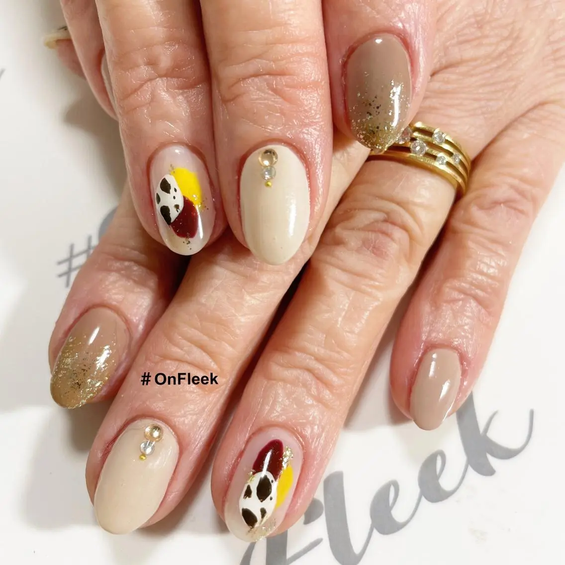 ネイル ハンドネイル NailSalon ＃OnFleekのネイルデザイン