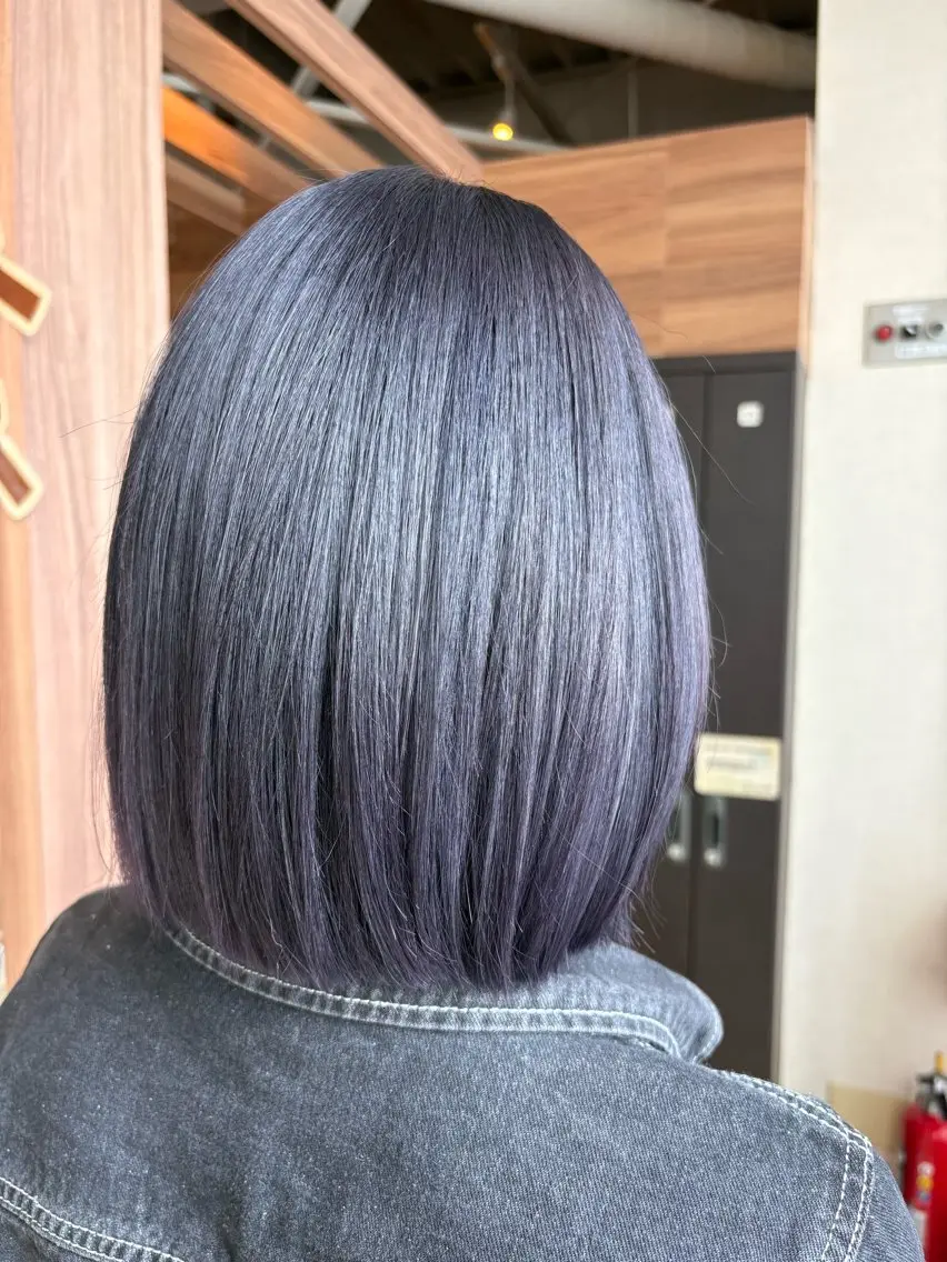 カラー ヘアカラー 佐藤 舞のヘアスタイル