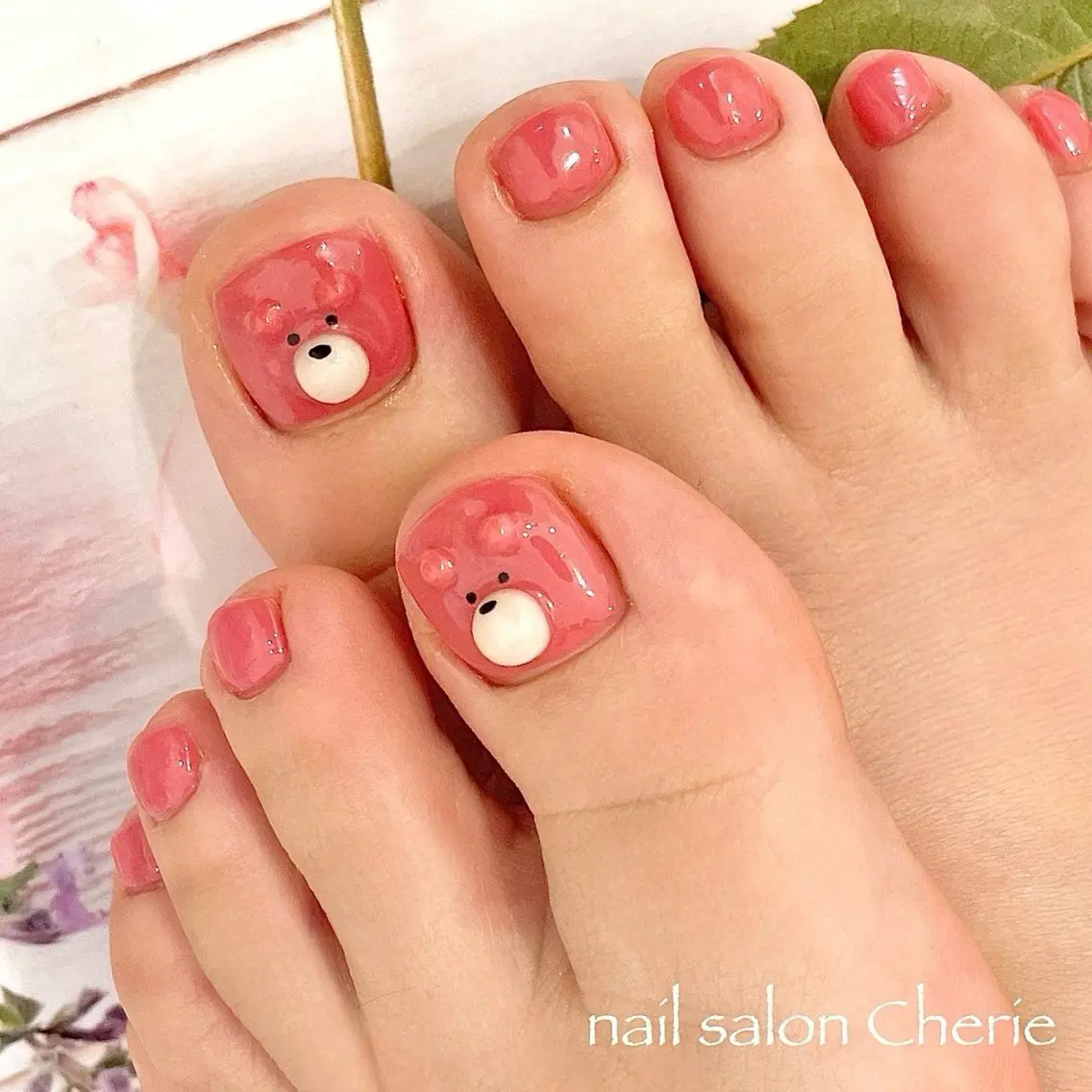ネイル フットネイル nail salon Cherieのネイルデザイン