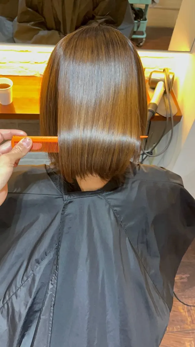 ショート 縮毛矯正 トリートメント CoCooN TAKUMAのヘアスタイル