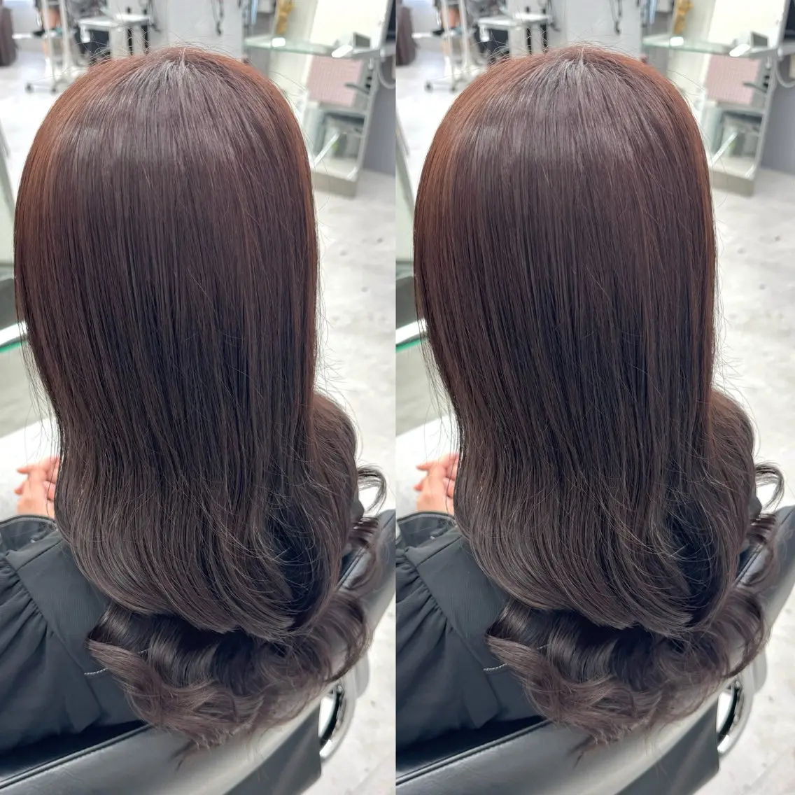 カラー ヘアカラー ヘアメ🎀推しカラー 🥣横浜/しほ🧸のヘアスタイル