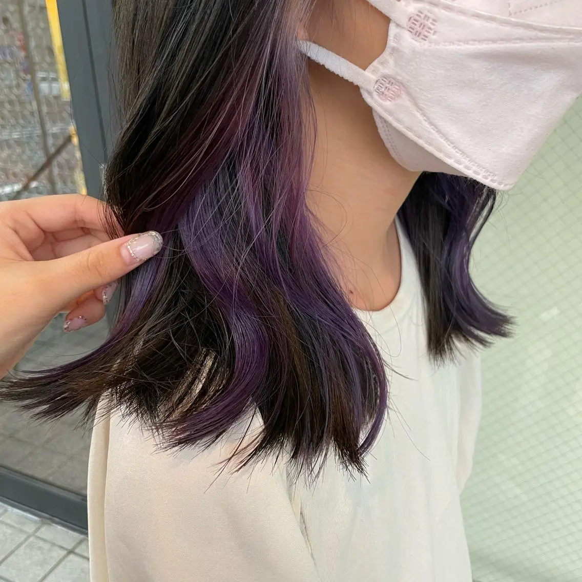 セミロング カラー 艶髪/巻ける縮毛矯正 /髪質改善naoのヘアスタイル