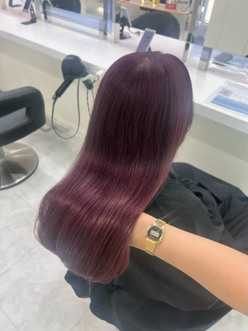 ロング カラー ヘアカラー トリートメント トレンドヘア /mina♡のヘアスタイル