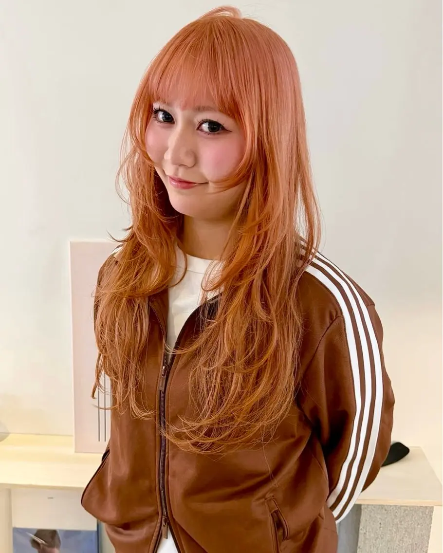 ロング カラー ヘアカラー ナナ 福岡美容室のヘアスタイル