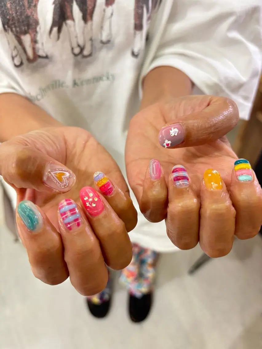 ネイル LINA『鍋島店』 licca nailのネイルデザイン