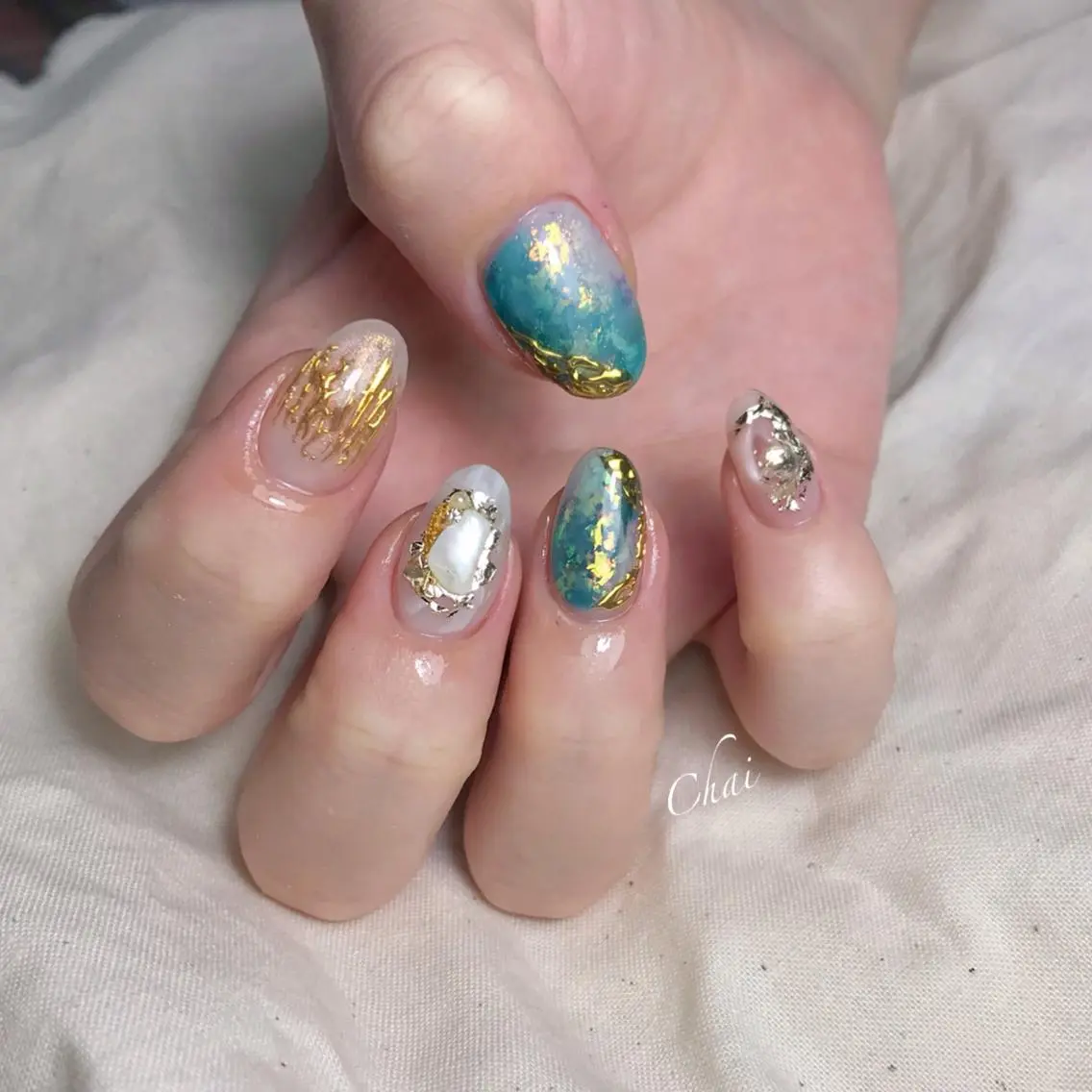 ネイル chai nail & eye📍鶴橋のネイルデザイン