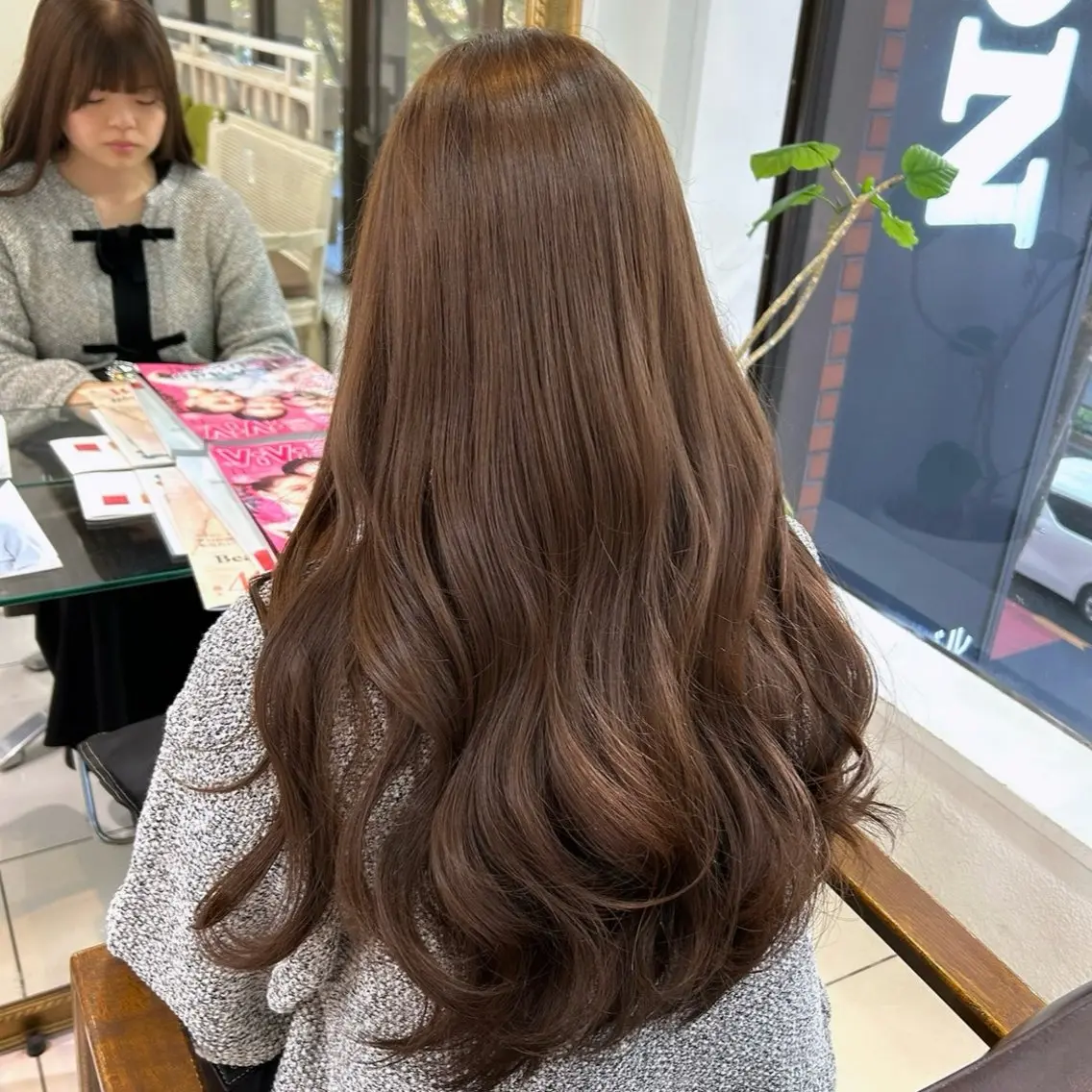 ロング カラー ヘアカラー 髪質改善/透明感ヘア 🩶RURIのヘアスタイル