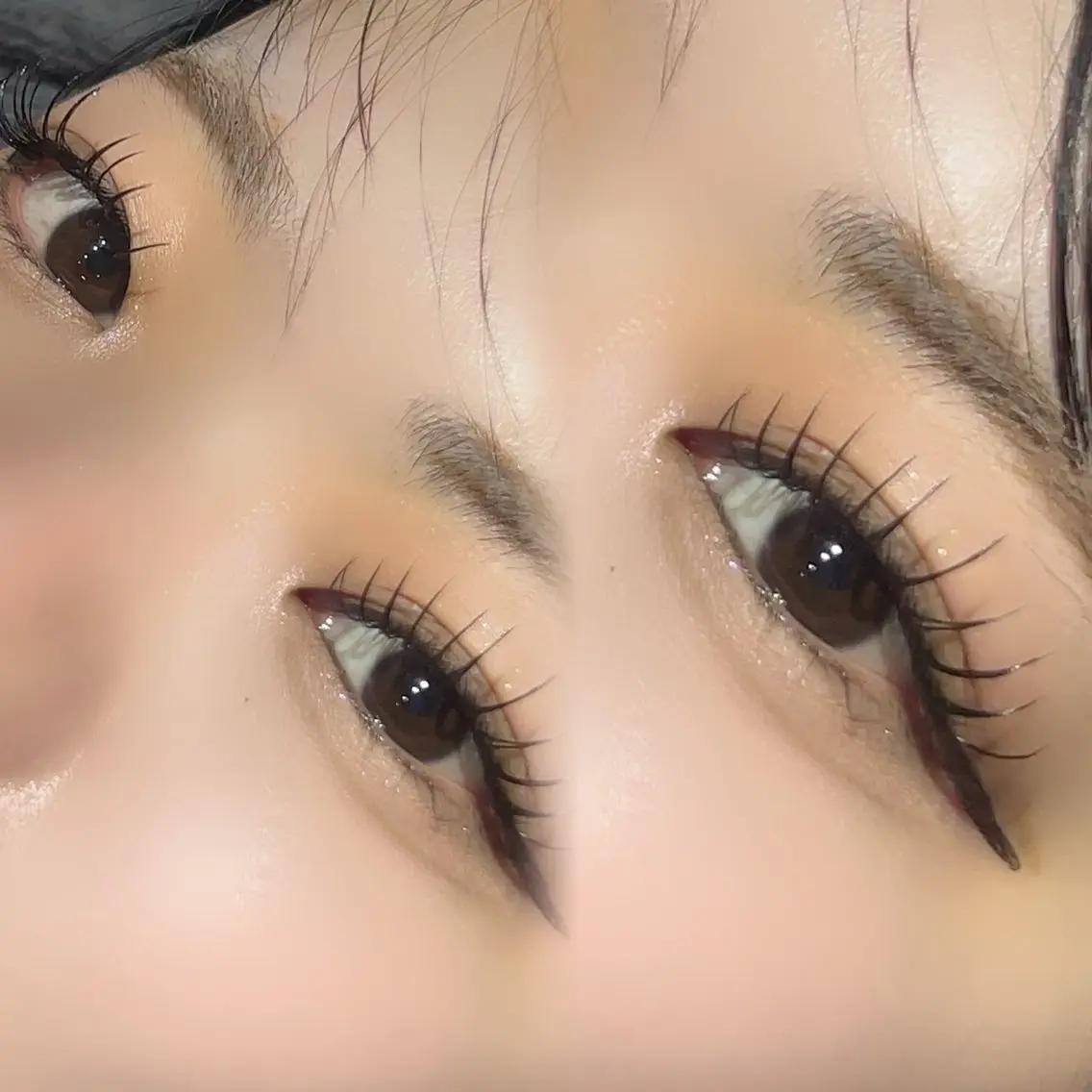 【LEDマツエク100本🖤】コーティング付き.♡*.の写真