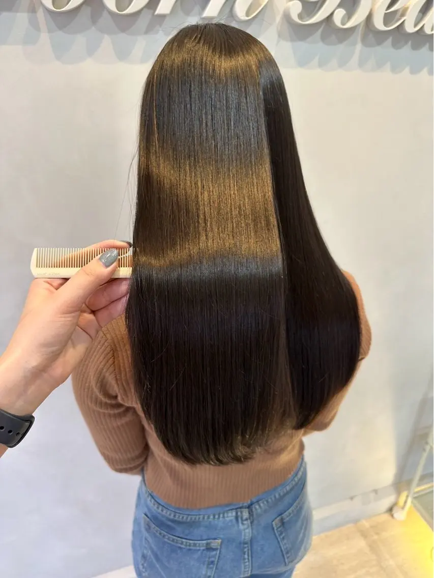 ロング カラー 髪質改善 韓国風ヘア ✂️小野和則 ✂️のその他イメージ