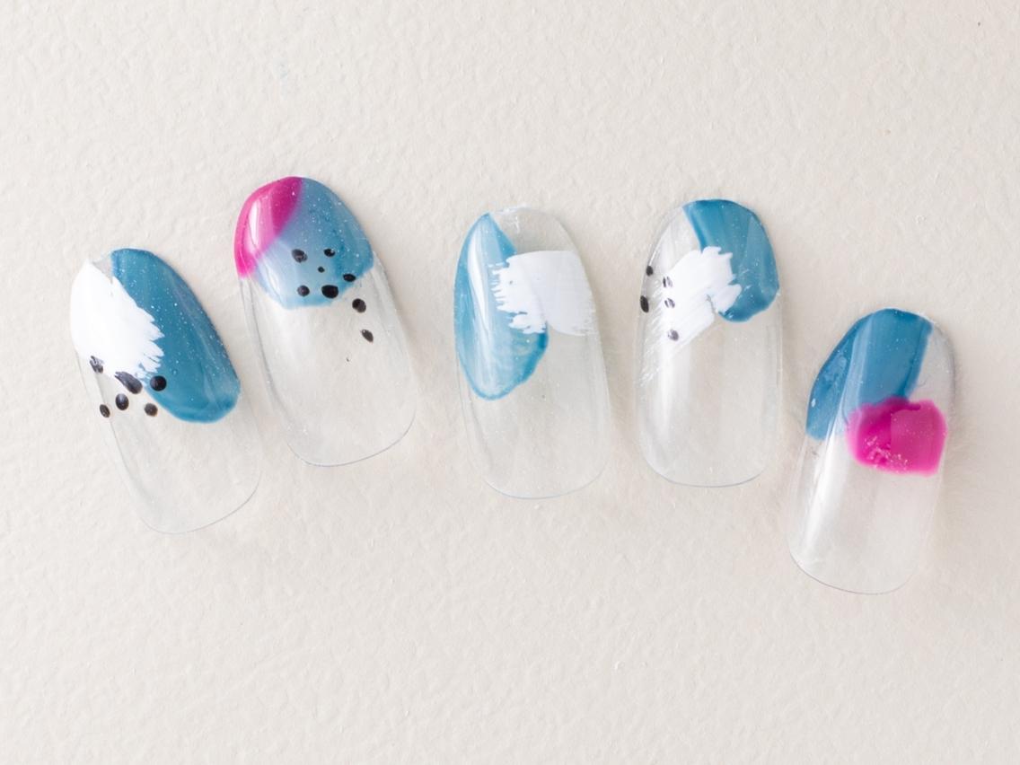 ネイル 桜ネイル 長さ出し フラッシュネイル フットネイル フレンチネイル ハンドネイル 💗🪽Tiary Nail🪽💗のネイルデザイン
