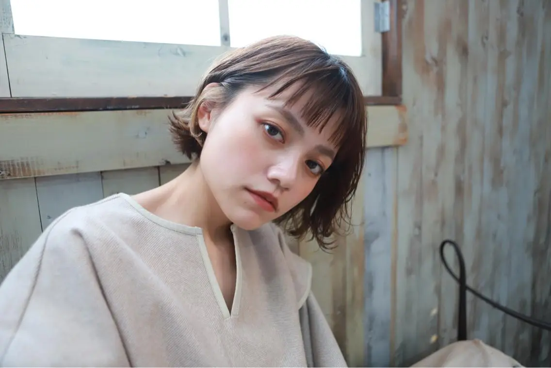 ミディアム カラー ブリーチカラー🌈 石垣翔太のヘアスタイル