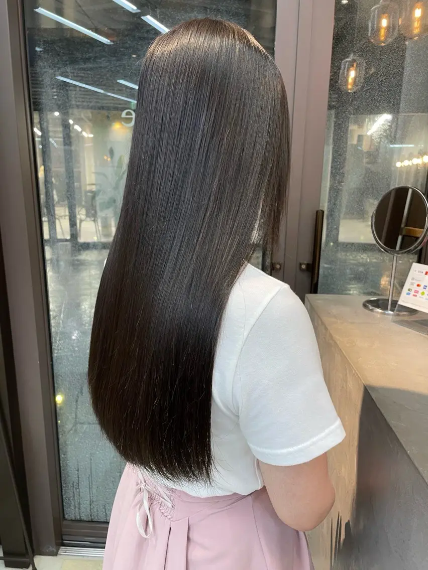 🌀縮毛矯正 orストレート🌀 トリートメント付き❕の写真