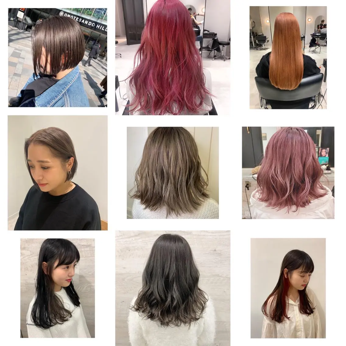 カラー 髪質改善 RYOのヘアスタイル
