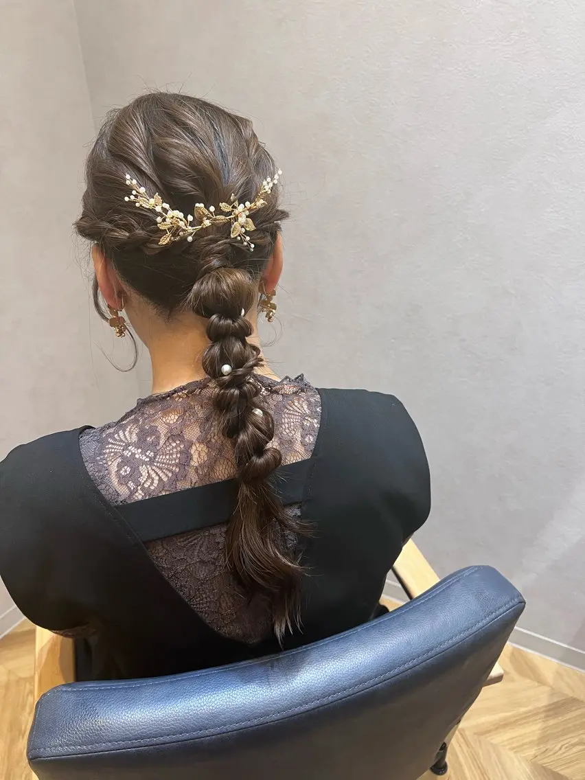 ロング ヘアセット "今"だけでない美髪 KOTOMIのヘアスタイル