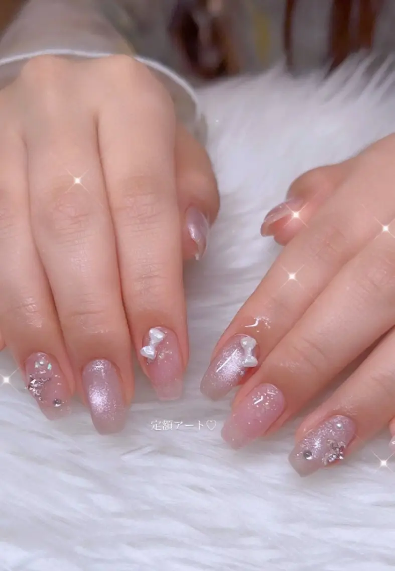 ネイル アートネイル 春ネイル ワンホンネイル ハンドネイル I LOVE ME NAIL.。.:*♡のネイルデザイン