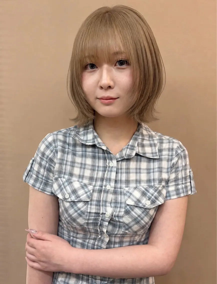 ミディアム ヘアカラー [lani ] konatsuのヘアスタイル