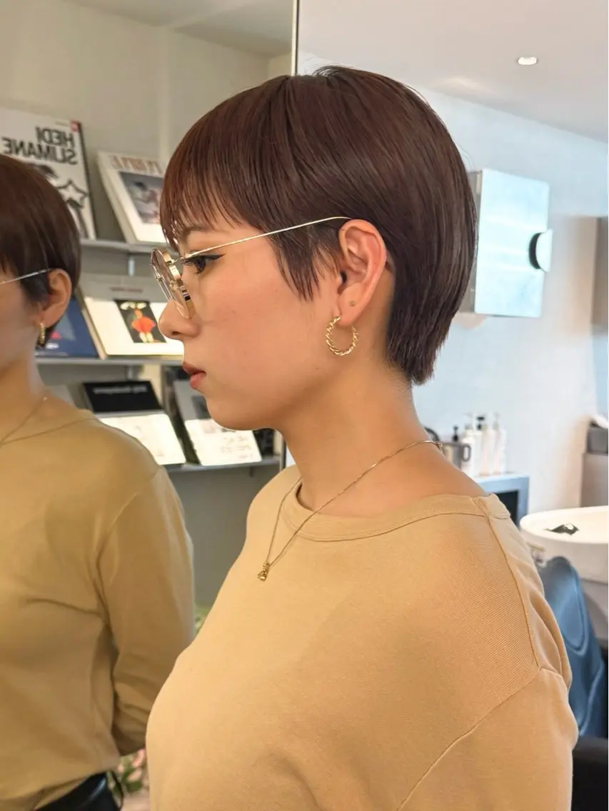 ショート ショートヘア ショートカット 塚本航のヘアスタイル