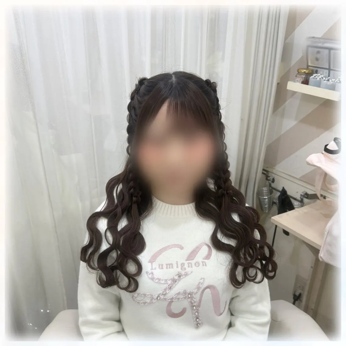 ヘアアレンジ ヘアセット 🤍AIRA🤍のヘアスタイル