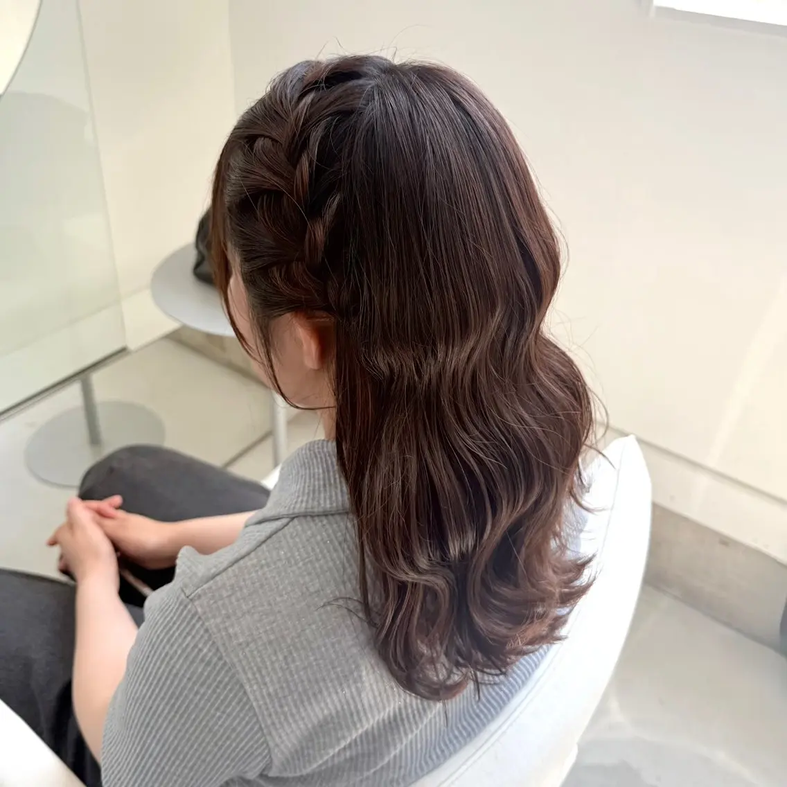 ヘアアレンジ ヘアセット niw yuiのヘアスタイル