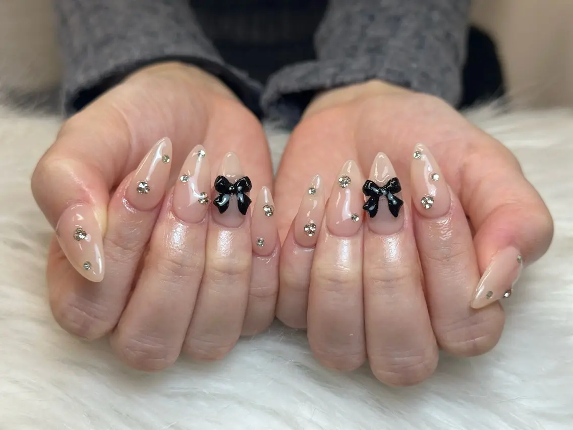 ネイル アートネイル ジェルネイル マグネットネイル ハンドネイル JennNail_ マオのネイルデザイン