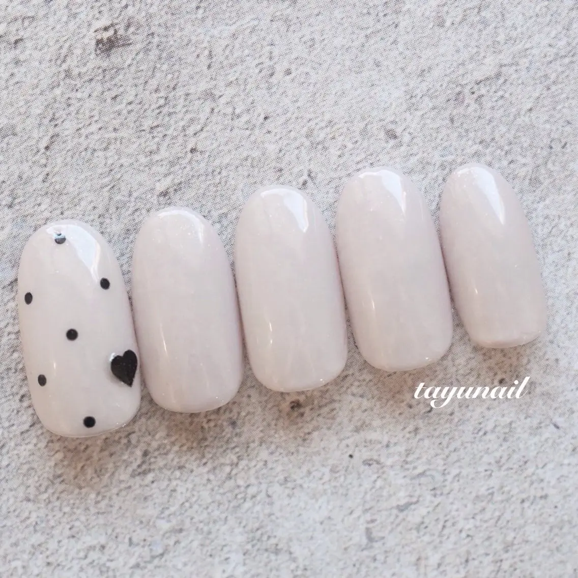 ネイル アートネイル ジェルネイル パラジェル シンプルネイル ハンドネイル ネイルサロン 【たゆnail】のネイルデザイン