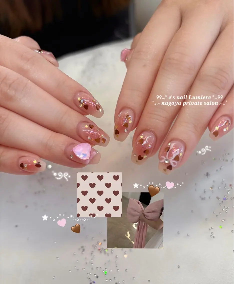 ネイル ハンドネイル ハンドケア e’s nail Lumièreのネイルデザイン