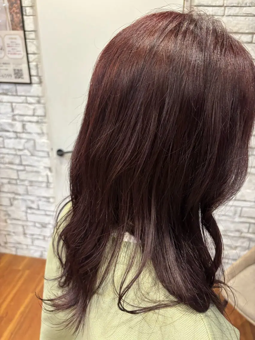 セミロング ヘアカラー 【monet】川村 海音のヘアスタイル
