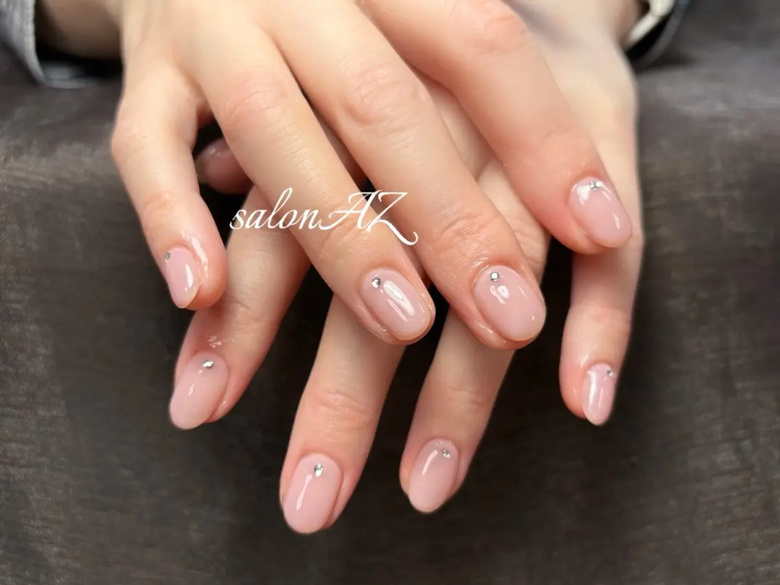 ネイル ストーンネイル salon AZのネイルデザイン